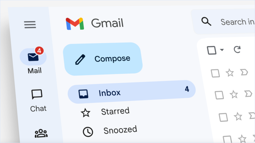 Re-Designing the Most Recent Gmail Updates